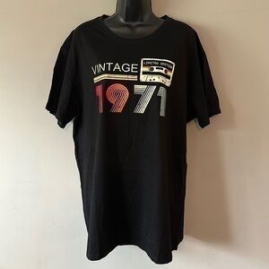 Vintage 1971 T Shirts for men size XXL BNWOT